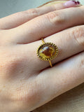 Anillo orquídea encapsulada