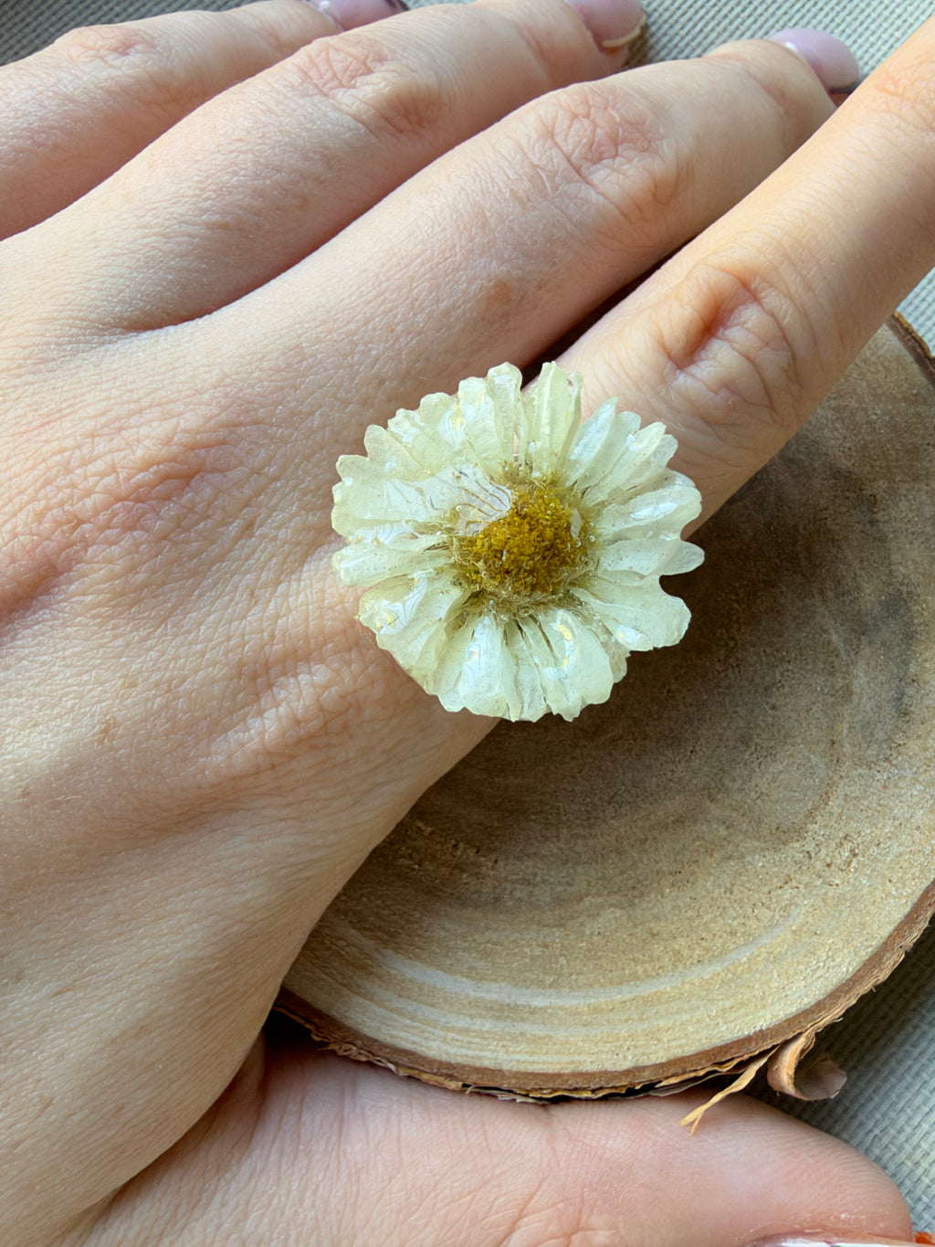 Anillo margarita
