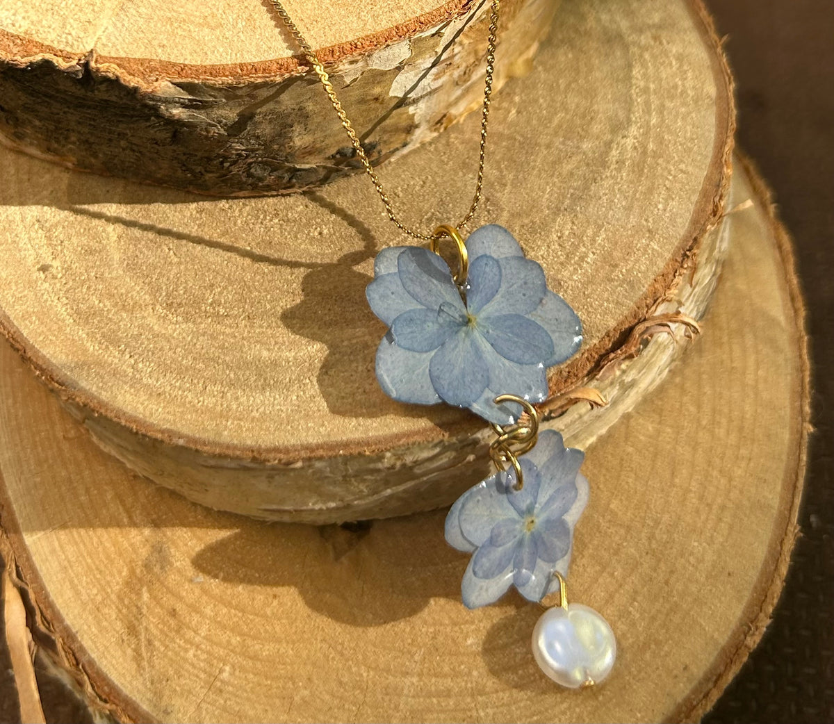 Collar hortensia